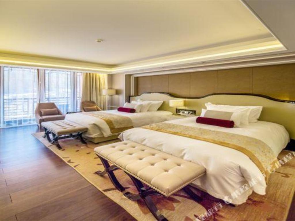 Grand Bay Hotel Beijing Xiaotangzhuang Exteriér fotografie