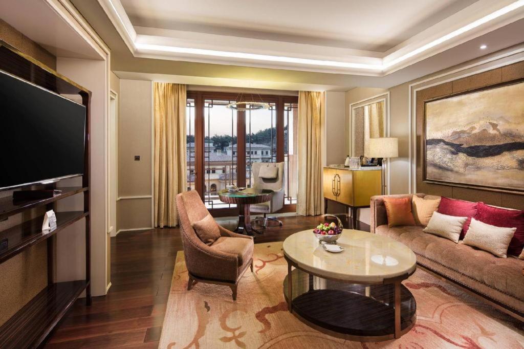 Grand Bay Hotel Beijing Xiaotangzhuang Exteriér fotografie