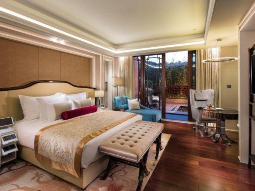 Grand Bay Hotel Beijing Xiaotangzhuang Exteriér fotografie