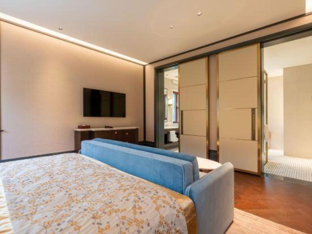 Grand Bay Hotel Beijing Xiaotangzhuang Exteriér fotografie