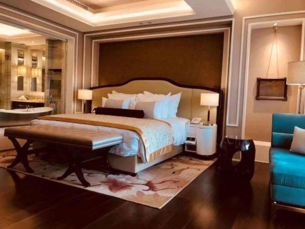 Grand Bay Hotel Beijing Xiaotangzhuang Exteriér fotografie