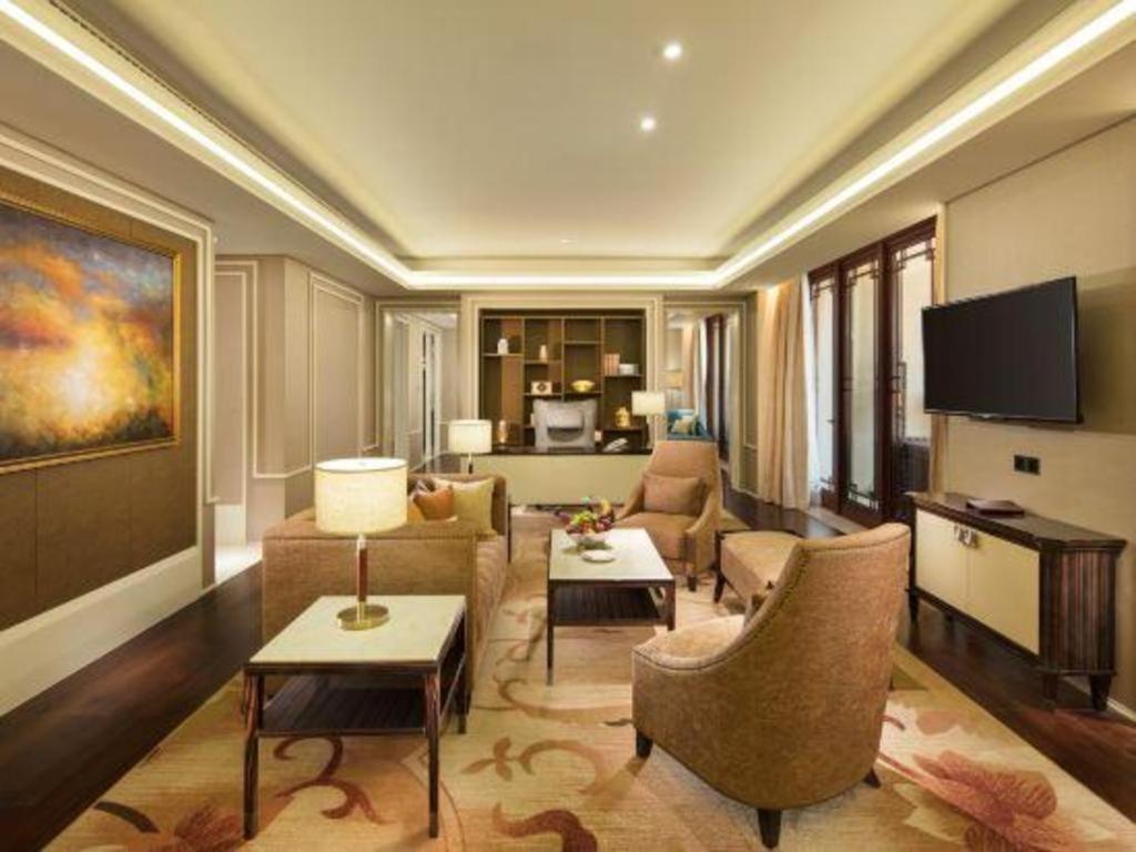Grand Bay Hotel Beijing Xiaotangzhuang Exteriér fotografie